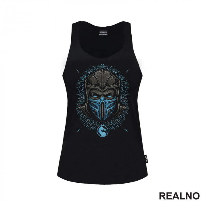 Sub Zero - Dots - Head - Mortal Kombat - Majica Sub Zero - Dots - Head - Mortal Kombat - Majica