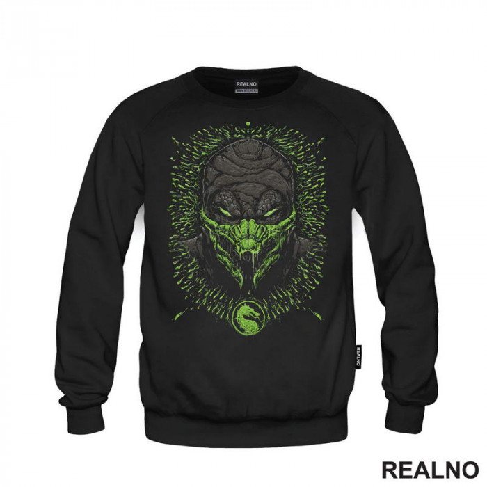 Reptil - Dots - Head - Mortal Kombat - Duks Reptil - Dots - Head - Mortal Kombat - Duks