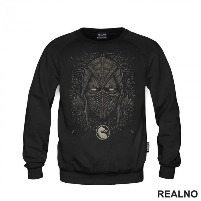 Noob Saibot - Dots - Head - Mortal Kombat - Duks Noob Saibot - Dots - Head - Mortal Kombat - Duks