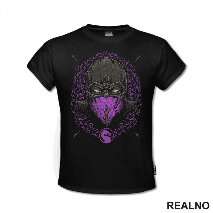 Rain - Dots - Head - Mortal Kombat - Majica Rain - Dots - Head - Mortal Kombat - Majica