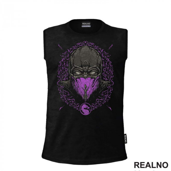 Rain - Dots - Head - Mortal Kombat - Majica Rain - Dots - Head - Mortal Kombat - Majica