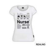 Sastav - Nurse - Medicinska Sestra - Majica