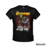 The Offspring - Coming For You - Clown With A Mallet - Muzika - Majica