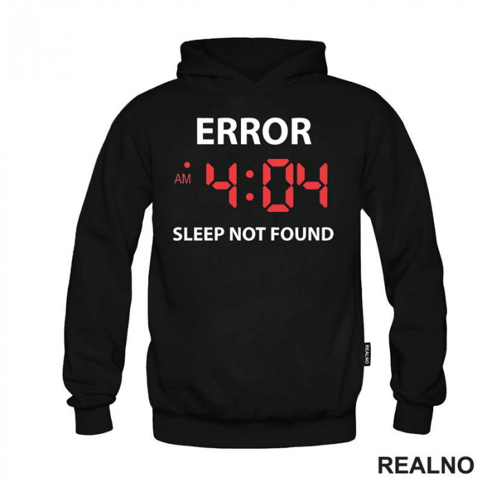 Error - Sleep Not Found - Humor - Duks Error - Sleep Not Found - Humor - Duks