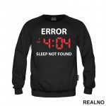 Error - Sleep Not Found - Humor - Duks Error - Sleep Not Found - Humor - Duks