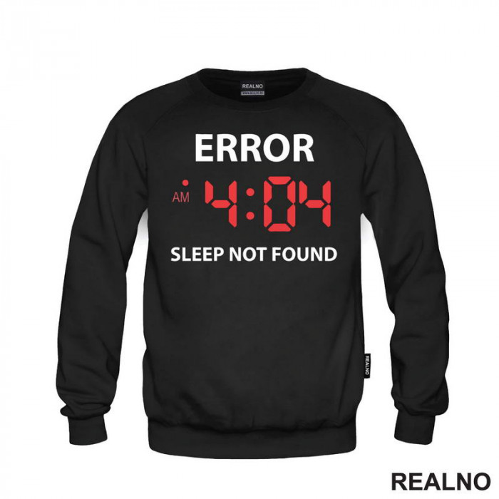 Error - Sleep Not Found - Humor - Duks Error - Sleep Not Found - Humor - Duks