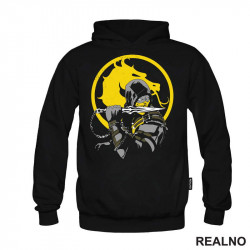 Scorpion And Yellow Logo - Mortal Kombat - Duks Scorpion And Yellow Logo - Mortal Kombat - Duks