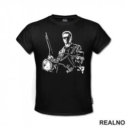 On The Motorcycle - Terminator - Filmovi - Majica