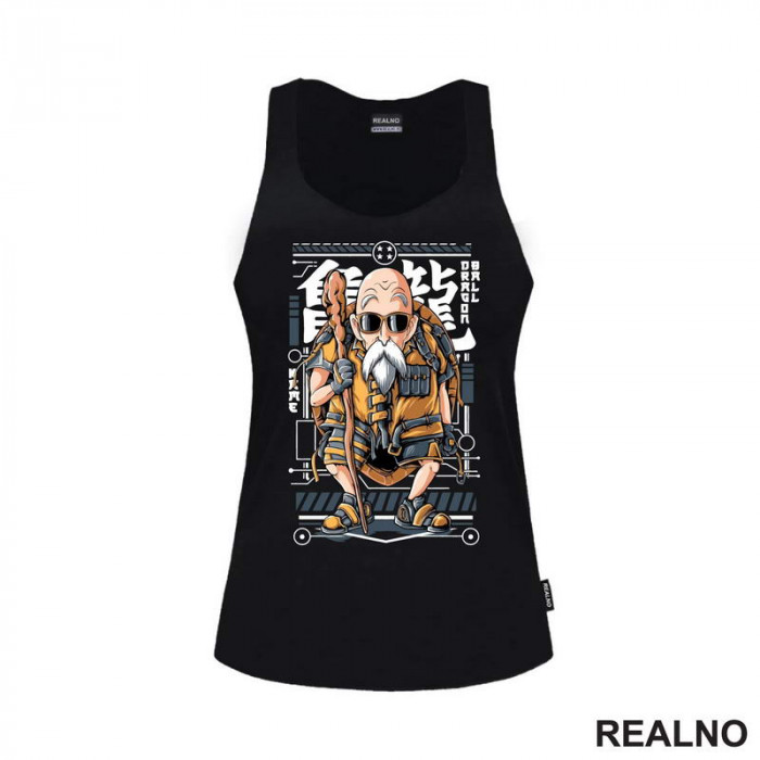 Master Roshi - Blue - Goku - Dragon Ball - Majica Master Roshi - Blue - Goku - Dragon Ball - Majica