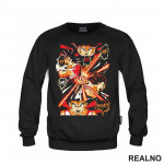 Kamehameha - Red And Orange - Goku - Dragon Ball - Duks Kamehameha - Red And Orange - Goku - Dragon Ball - Duks