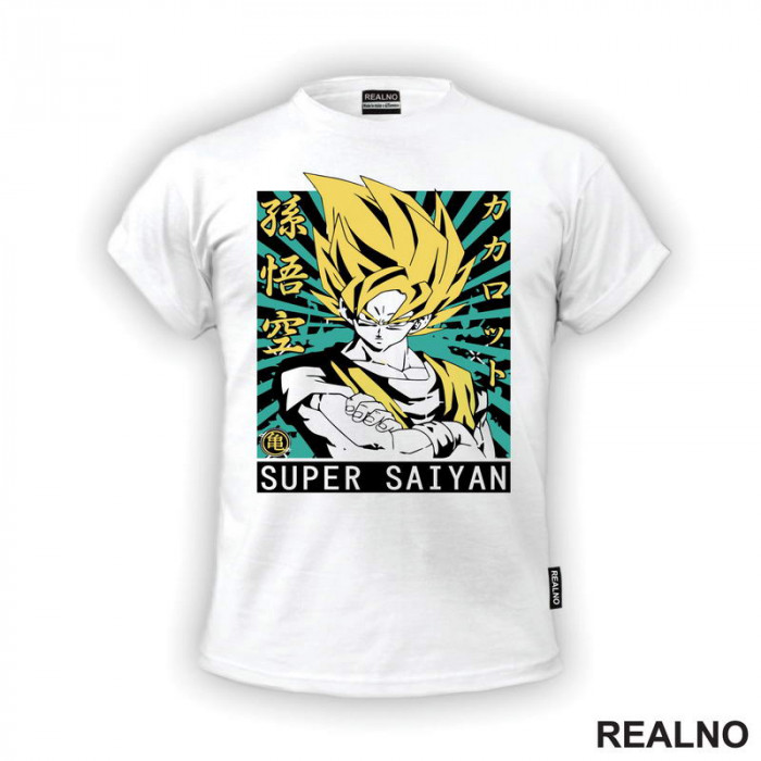 Super Saiyan - Arms Crossed - Goku - Dragon Ball - Majica Super Saiyan - Arms Crossed - Goku - Dragon Ball - Majica