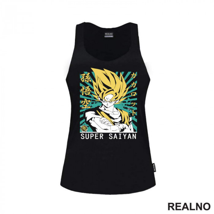 Super Saiyan - Arms Crossed - Goku - Dragon Ball - Majica Super Saiyan - Arms Crossed - Goku - Dragon Ball - Majica