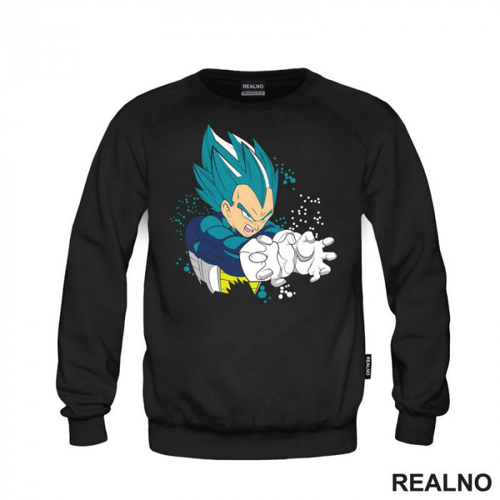 Super Saiyan - Blue - Circles - Goku - Dragon Ball - Duks Super Saiyan - Blue - Circles - Goku - Dragon Ball - Duks