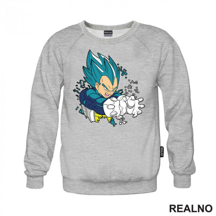 Super Saiyan - Blue - Circles - Goku - Dragon Ball - Duks Super Saiyan - Blue - Circles - Goku - Dragon Ball - Duks