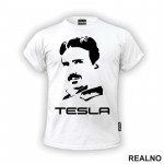 Nikola Tesla - Obris - Majica