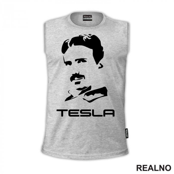 Nikola Tesla - Obris - Majica