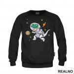 Astronaut - Dinosaurus - Space - Svemir - Duks