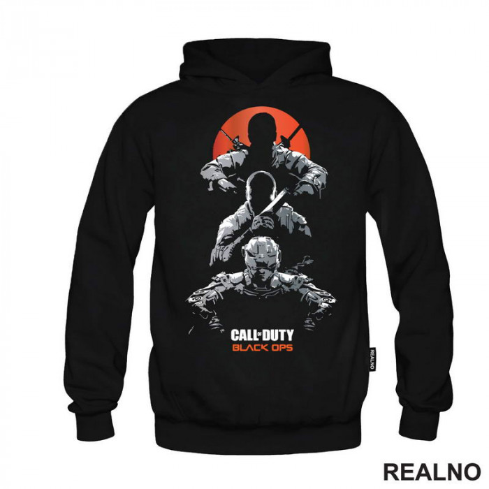 Black Ops - Grey - Call Of Duty - COD - Duks