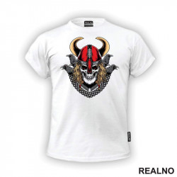 Skull And Ravens - Vikings - Majica Skull And Ravens - Vikings - Majica