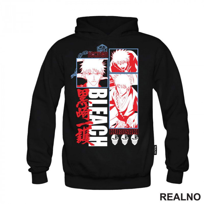 Ichigo Kurosaki - Red And Blue - Bleach - Duks