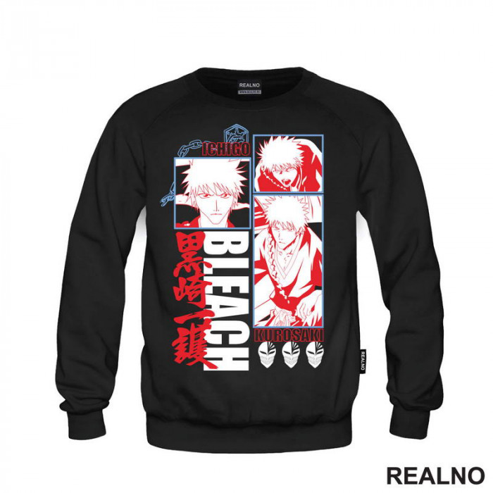 Ichigo Kurosaki - Red And Blue - Bleach - Duks