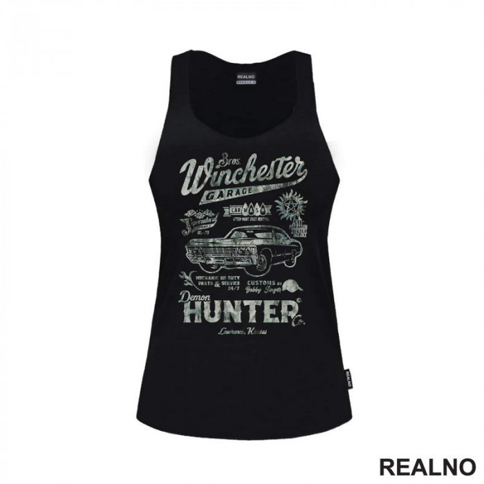 Winchester Bros Garage - Supernatural - Majica