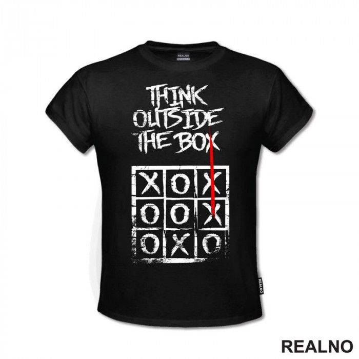 Think Outside The Box - Motivation - Quotes - Majica