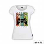 Gamer - Colors And Lines - Games - Majica