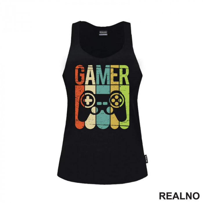 Gamer - Colors And Lines - Games - Majica