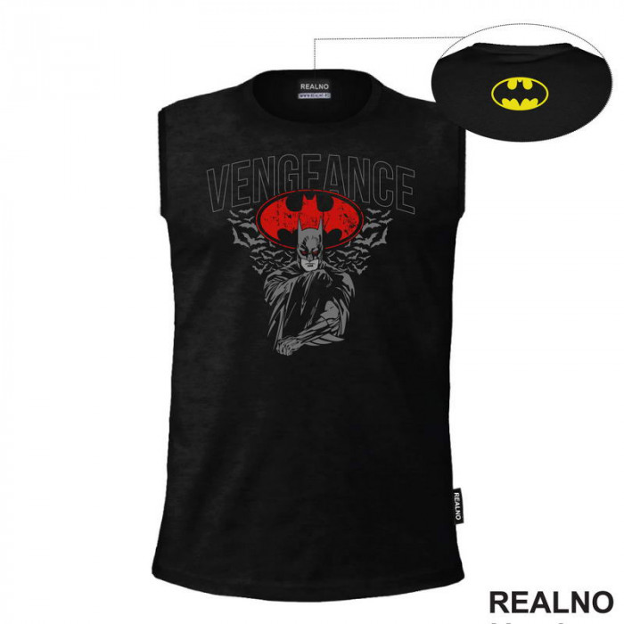 Vengeance - Red Logo - Batman - Majica