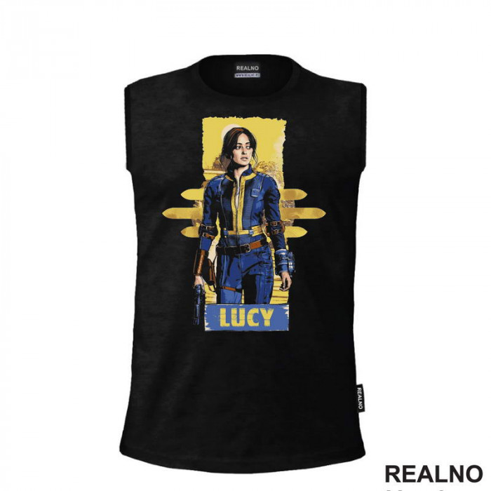 Lucy - Yellow - Fallout - Games - Serija - Majica