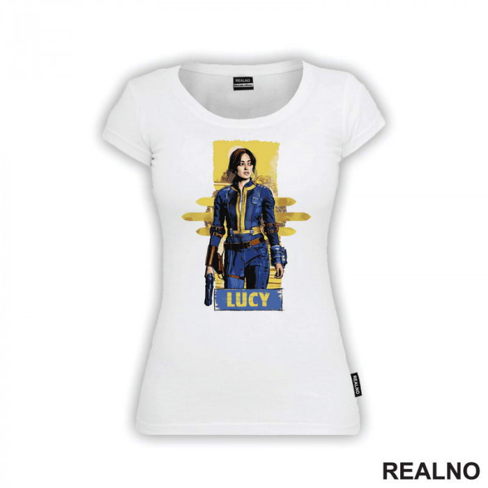 Lucy - Yellow - Fallout - Games - Serija - Majica