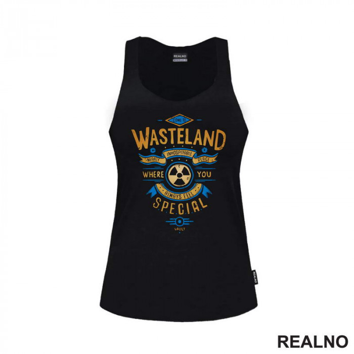 Wasteland - Vault - Fallout - Games - Serija - Majica