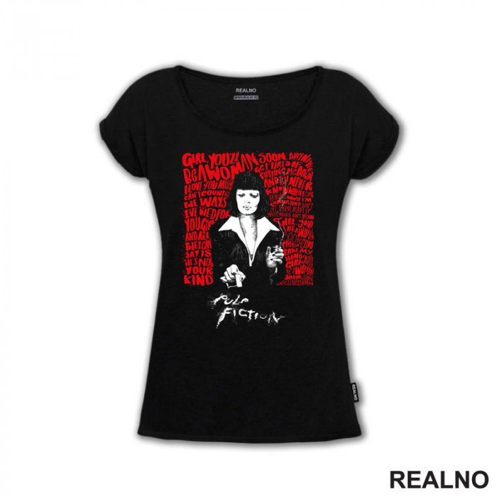 Mia Wallace - Red - Pulp Fiction - Majica