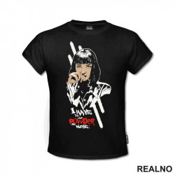 I Have To Go Powder My Nose - Mia Wallace - Pulp Fiction - Majica I Have To Go Powder My Nose - Mia Wallace - Pulp Fiction - Majica