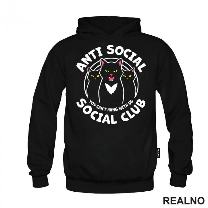 Anti Social Social Club - Mačke - Cat - Duks