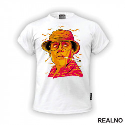 OUTLET - Bela muška majica veličine L - Paranoja u Las Vegasu