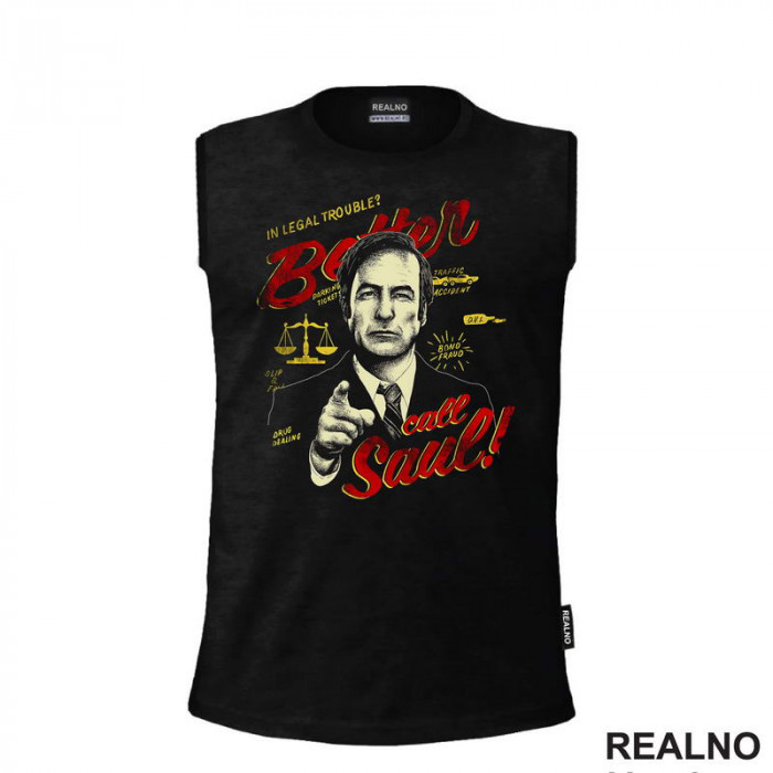 Red - Better Call Saul - Majica