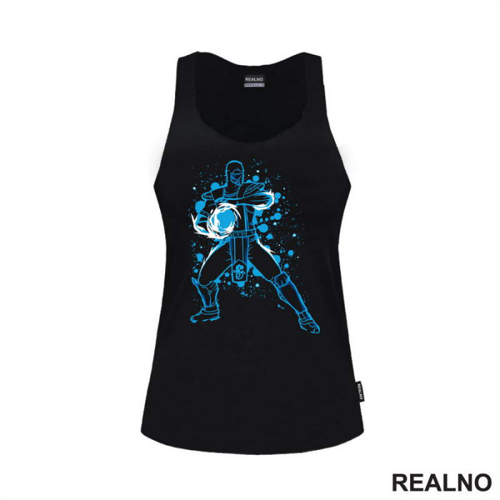Sub Zero - Blue Splash - Mortal Kombat - Majica Sub Zero - Blue Splash - Mortal Kombat - Majica