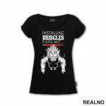 Installing Muscles - Please Wait - Goku - Dragon Ball - Majica Installing Muscles - Please Wait - Goku - Dragon Ball - Majica