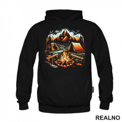 Šator U Šumi - Uljani Crtež - Planinarenje - Kampovanje - Priroda - Nature - Duks