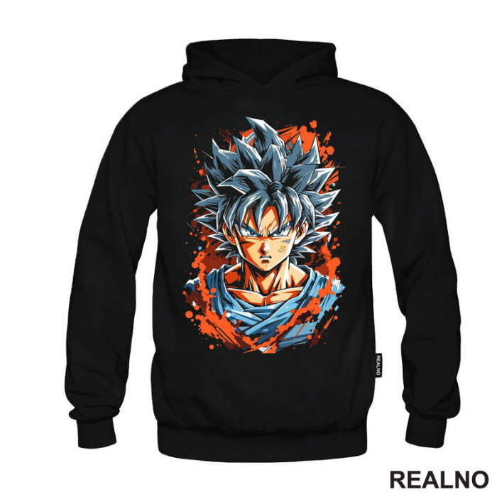 Orange Dots - Goku - Dragon Ball - Duks Orange Dots - Goku - Dragon Ball - Duks