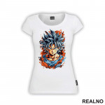 Orange Dots - Goku - Dragon Ball - Majica