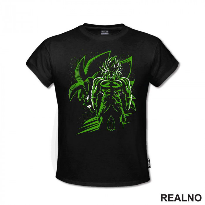 Green Broly - Goku - Dragon Ball - Majica Green Broly - Goku - Dragon Ball - Majica