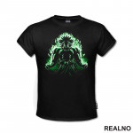 Green Aura - Broly - Goku - Dragon Ball - Majica Green Aura - Broly - Goku - Dragon Ball - Majica