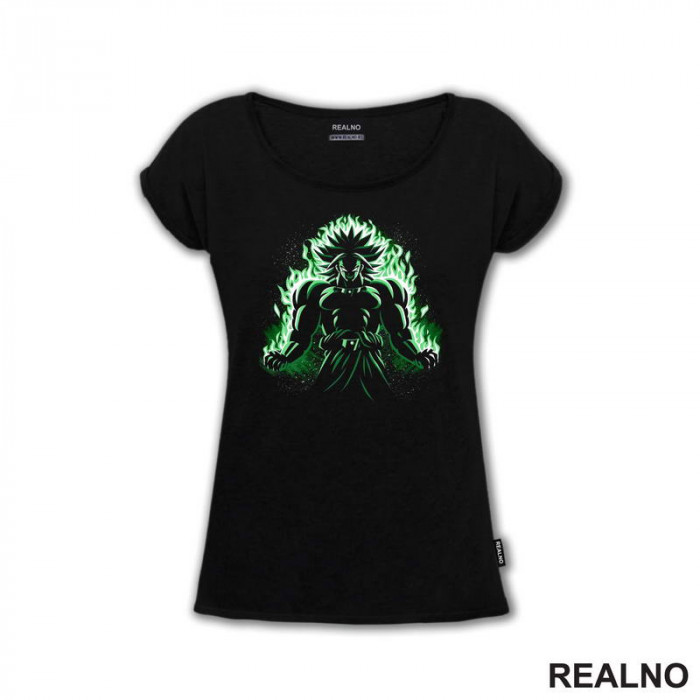 Green Aura - Broly - Goku - Dragon Ball - Majica Green Aura - Broly - Goku - Dragon Ball - Majica