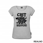 Crit Happens - D&D - Dungeons And Dragons - Majica