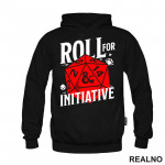 Roll For Initiative - Red - D&D - Dungeons And Dragons - Duks