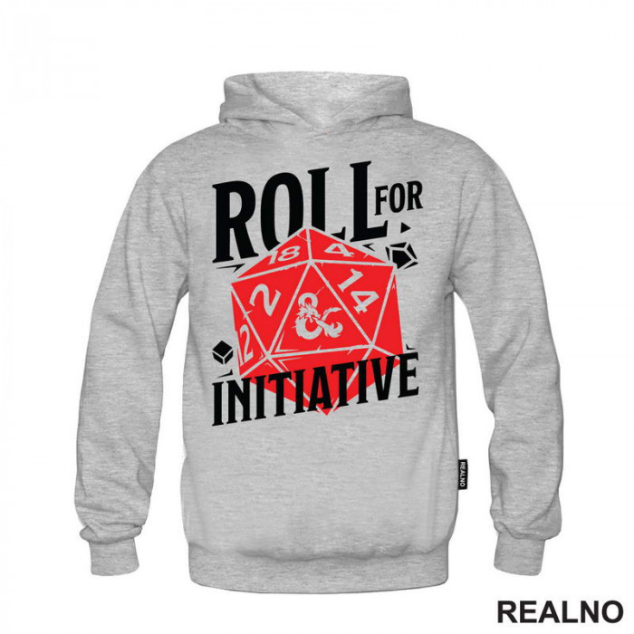 Roll For Initiative - Red - D&D - Dungeons And Dragons - Duks