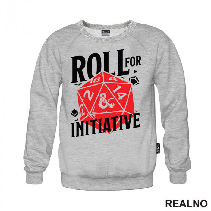 Roll For Initiative - Red - D&D - Dungeons And Dragons - Duks